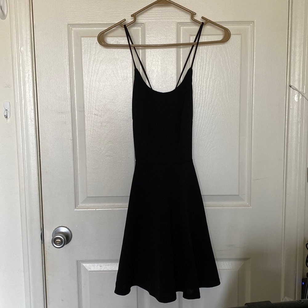 black dress